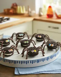 Creepy-Crawly Oreo Spider Halloween Snacks