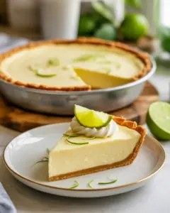 Easy Fluffy Key Lime Pie — No Bake Creamy Recipe
