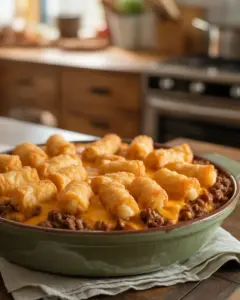 Deliciously Easy Tater Tot Casserole Recipe