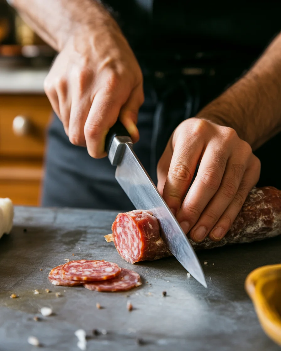 Baked Salami Appetizer