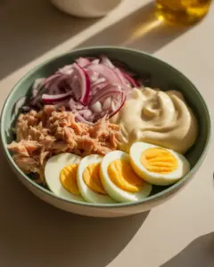 Delicious Easy Tuna Egg Salad Recipe
