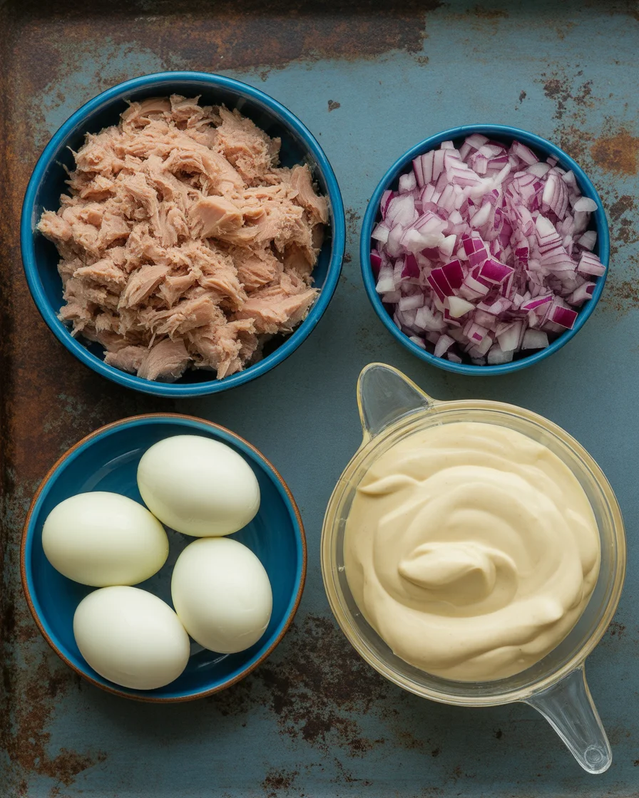 Delicious Easy Tuna Egg Salad Recipe