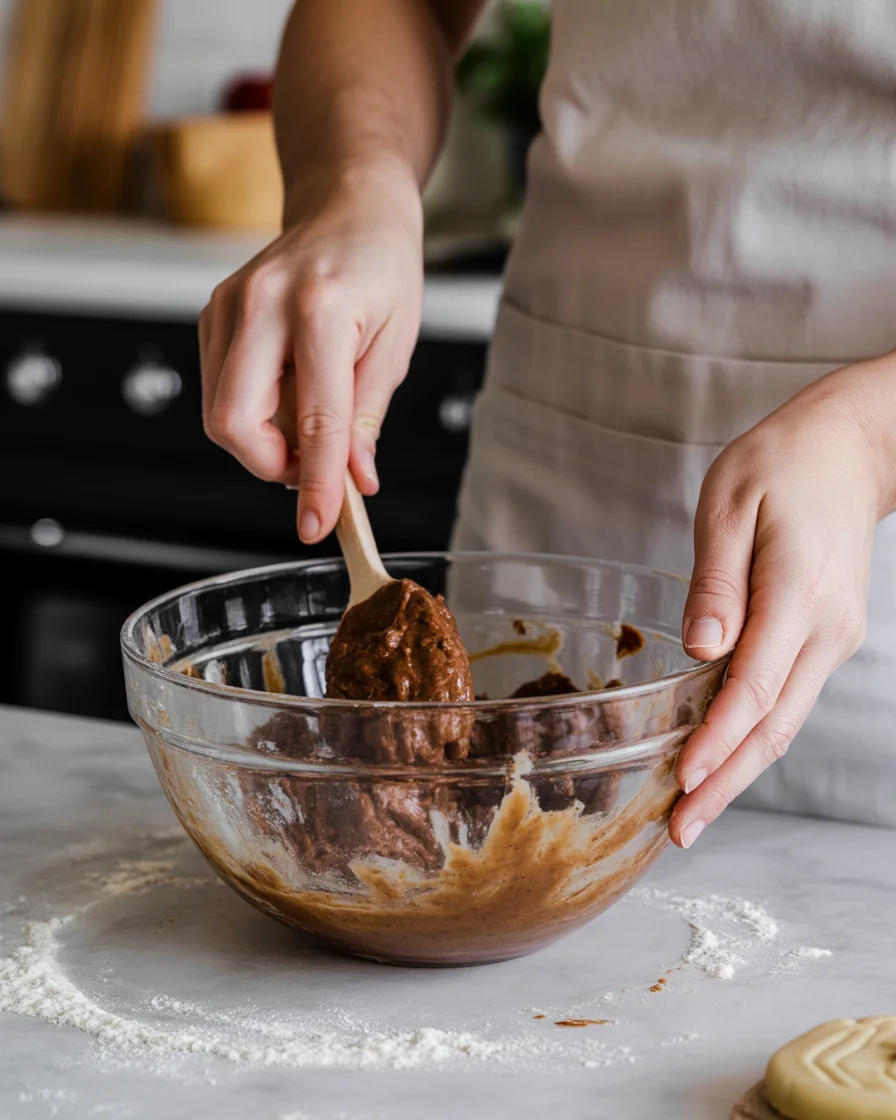 Chocolate Gooey Butter Cookies