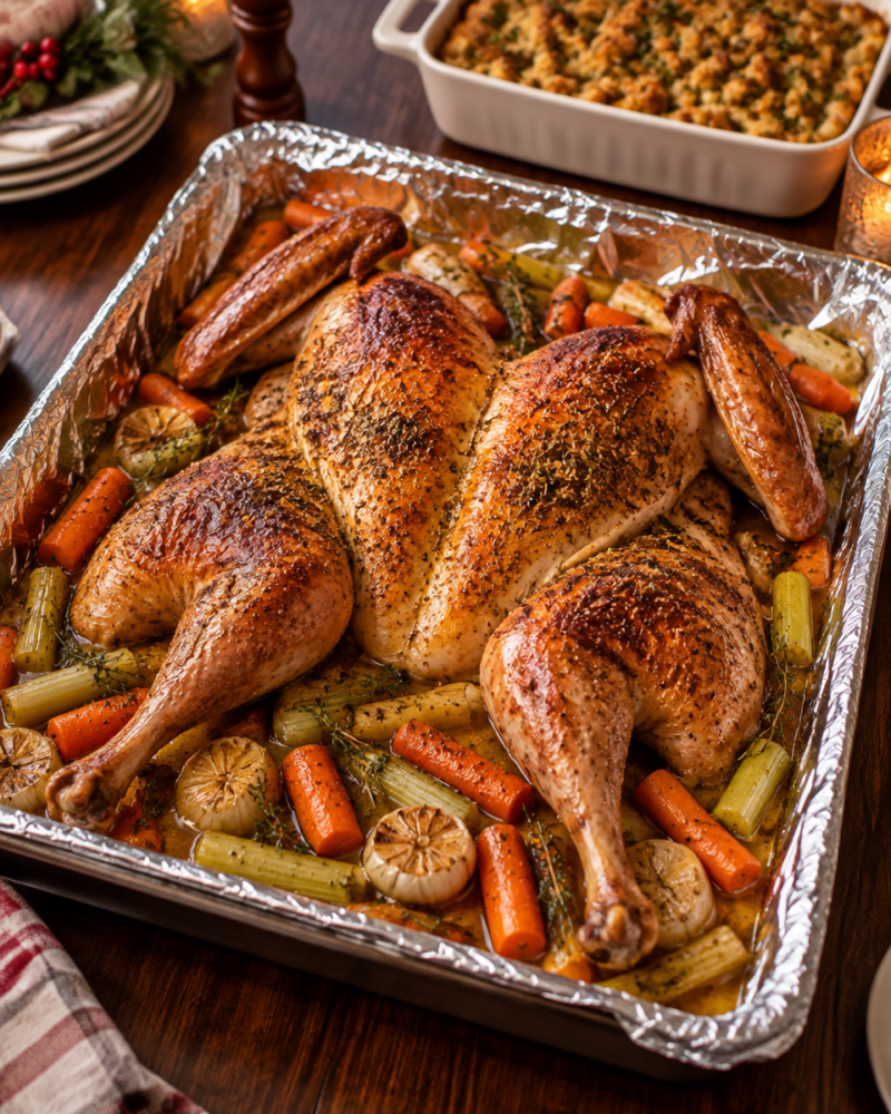Easy Spatchcock Turkey Recipe — Thanksgiving