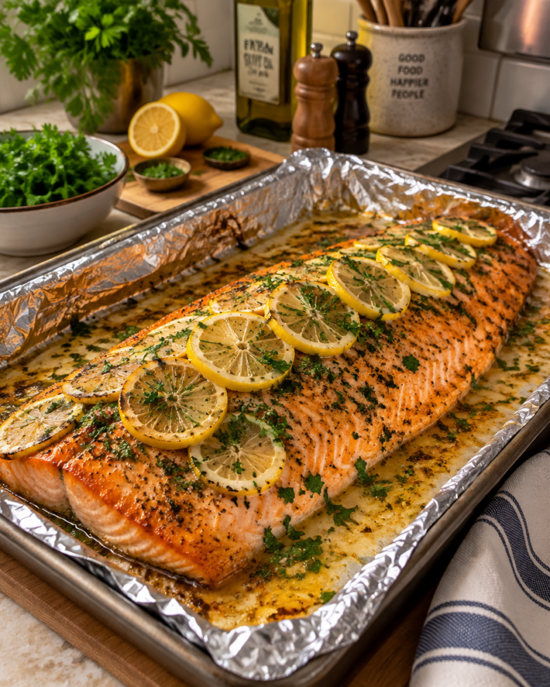 Easy Grilled Salmon Recipe — Lemon Garlic Marinade