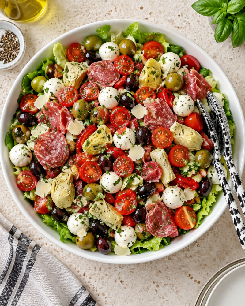 Easy Antipasto Salad Recipe