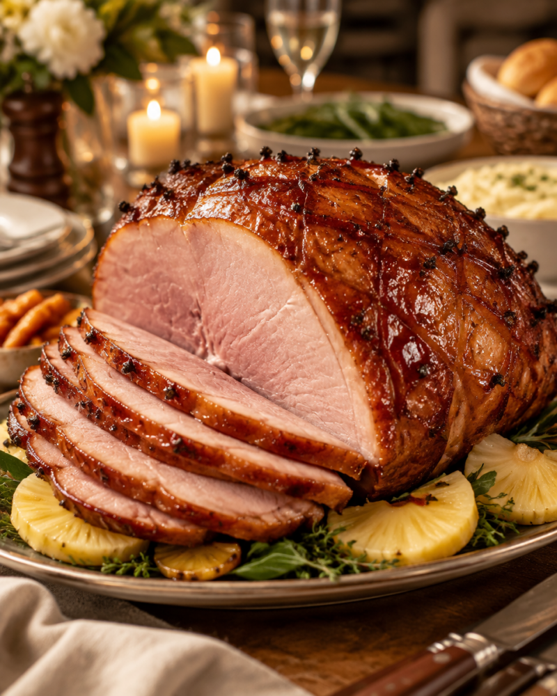 Easy Maple Glazed Ham Recipe — Christmas Holiday