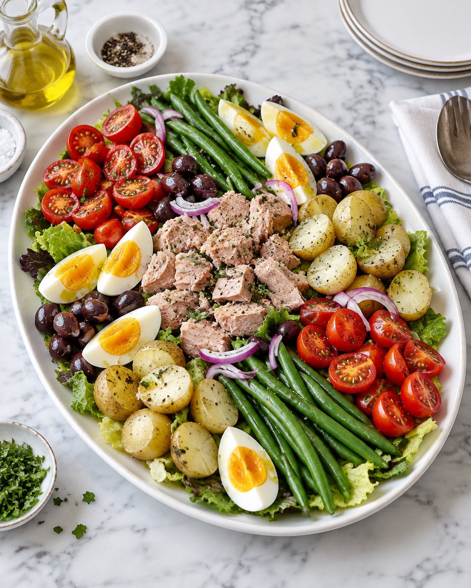 Easy Nicoise Salad Recipe — French Tuna