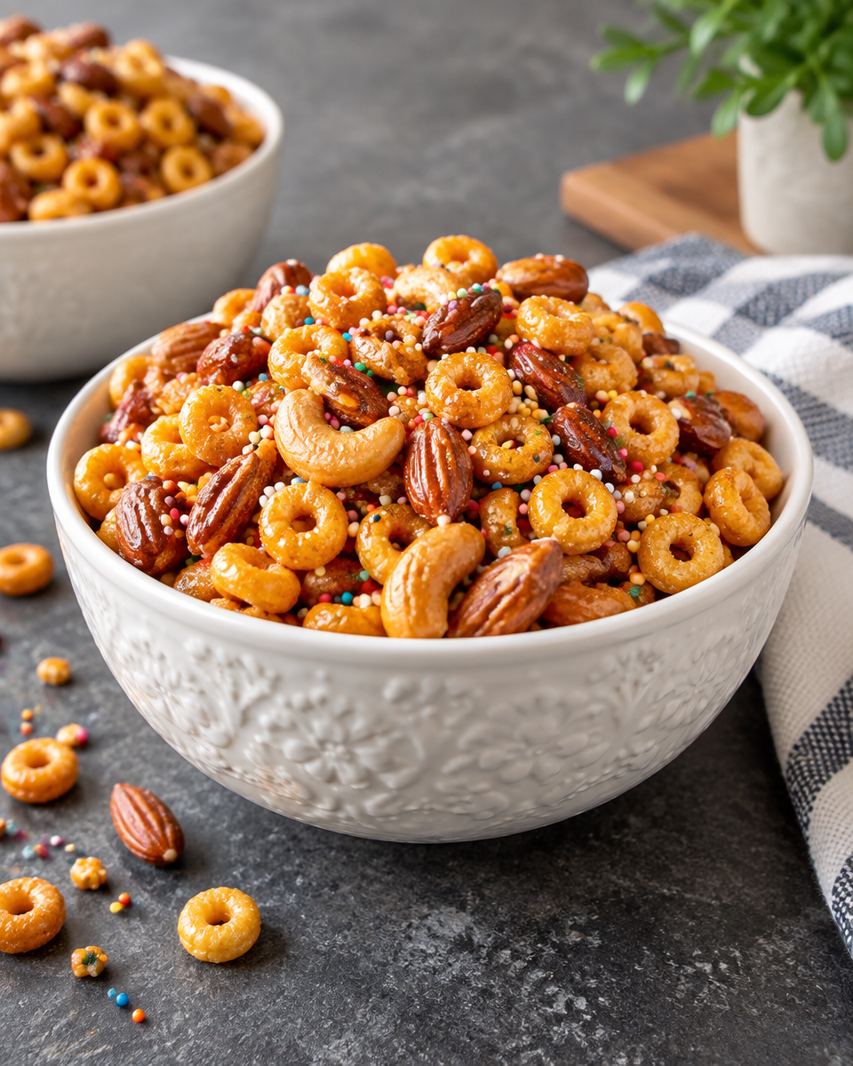 Easy Cheerios Treats Recipe — Snack Mix