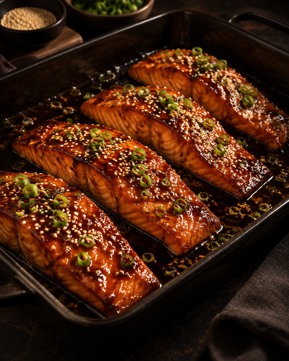Easy Teriyaki Salmon Bowl Recipe