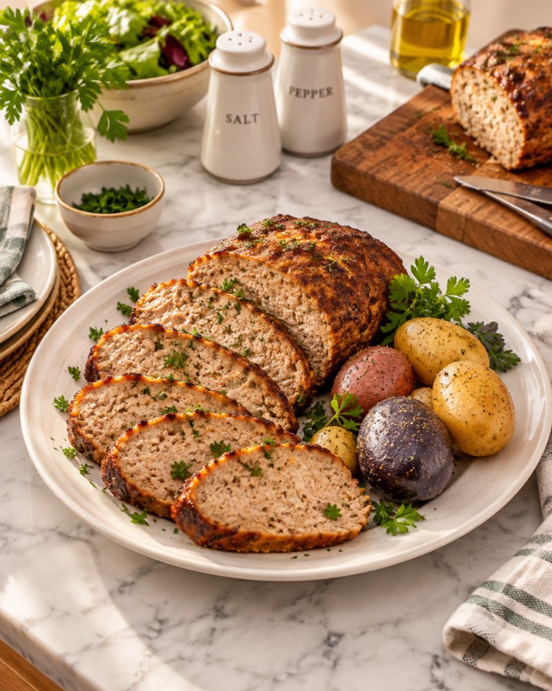 Easy Air Fryer Turkey Meatloaf — Ready in 30 Minutes