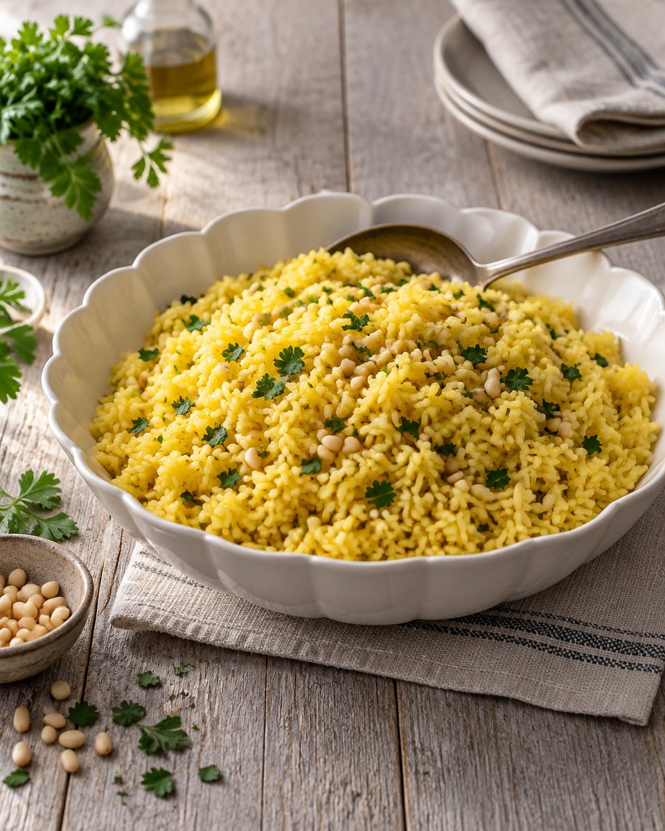 Easy One-Pot Moussaka Beef Rice Pilaf