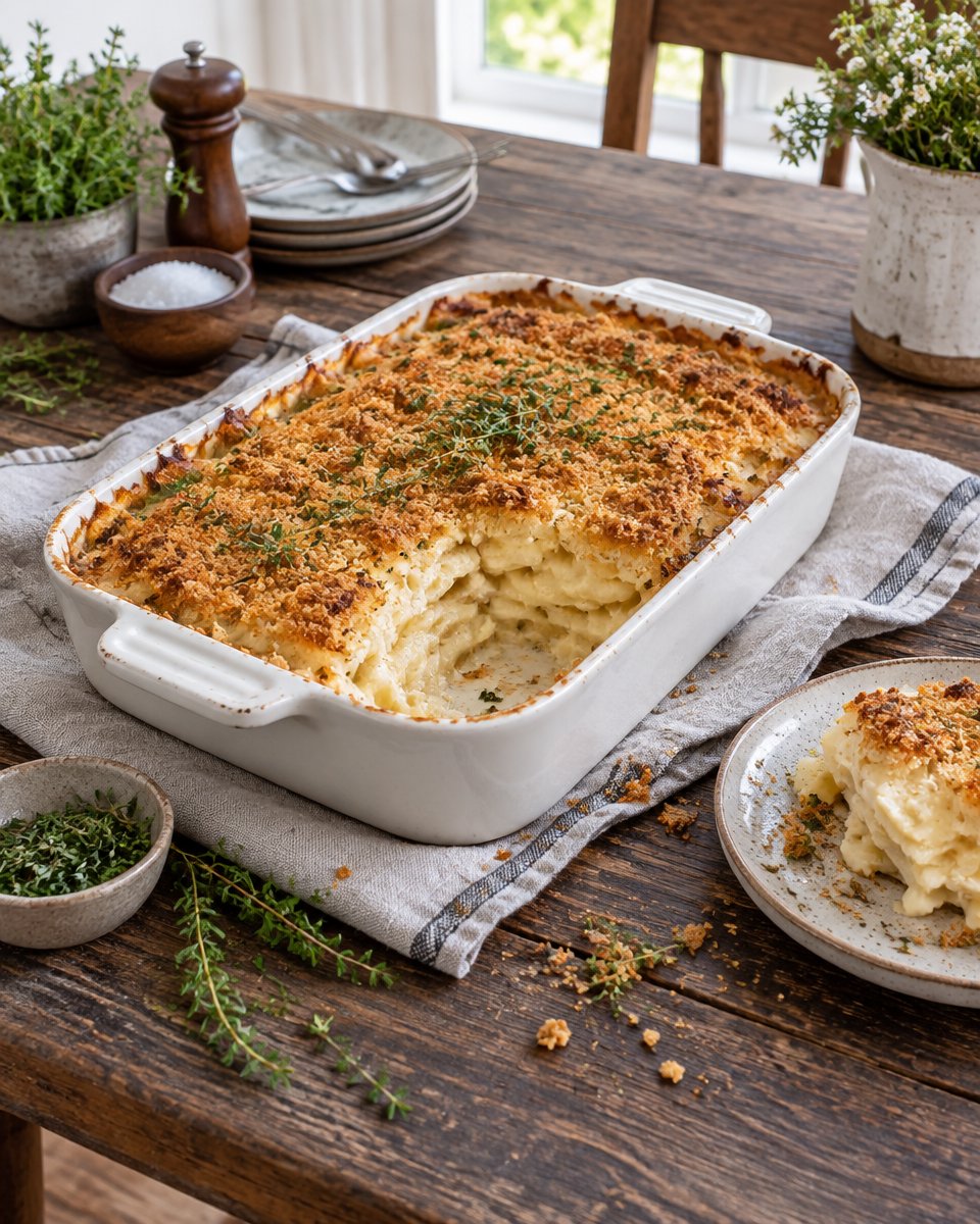 Easy Cheesy Potato Casserole Recipe