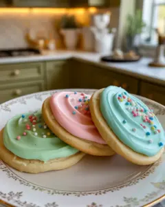 Easy Soft Sour Cream Sugar Cookies
