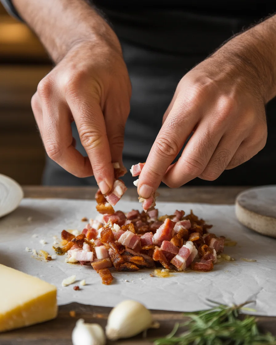 Easy Garlic Parmesan Bacon Cheeseburger Bombs