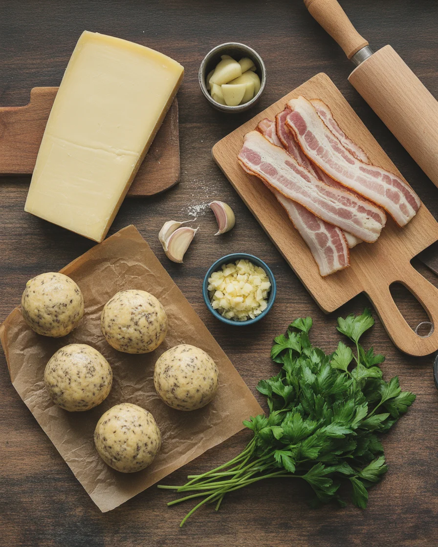 Easy Garlic Parmesan Bacon Cheeseburger Bombs
