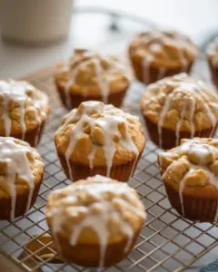 Easy Apple Fritter Muffins — Glazed Bakery Style Recipe