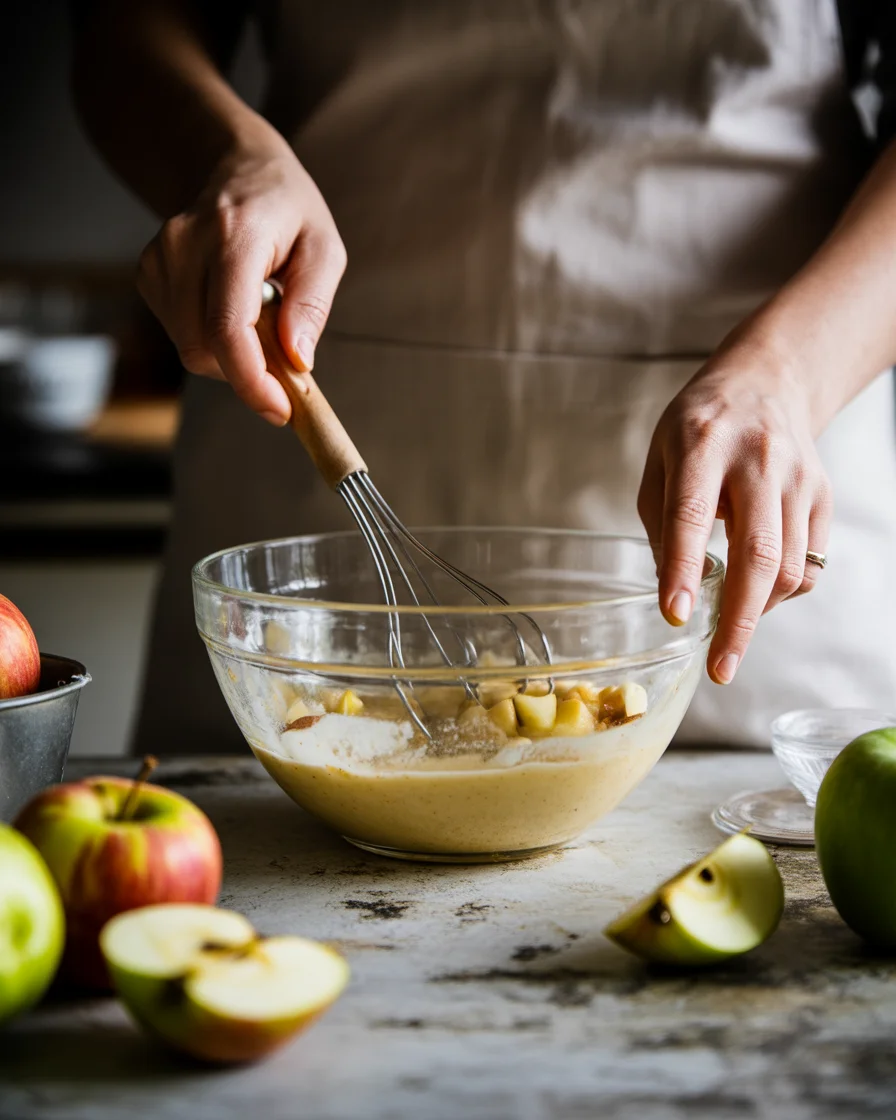 Easy Apple Fritter Muffins