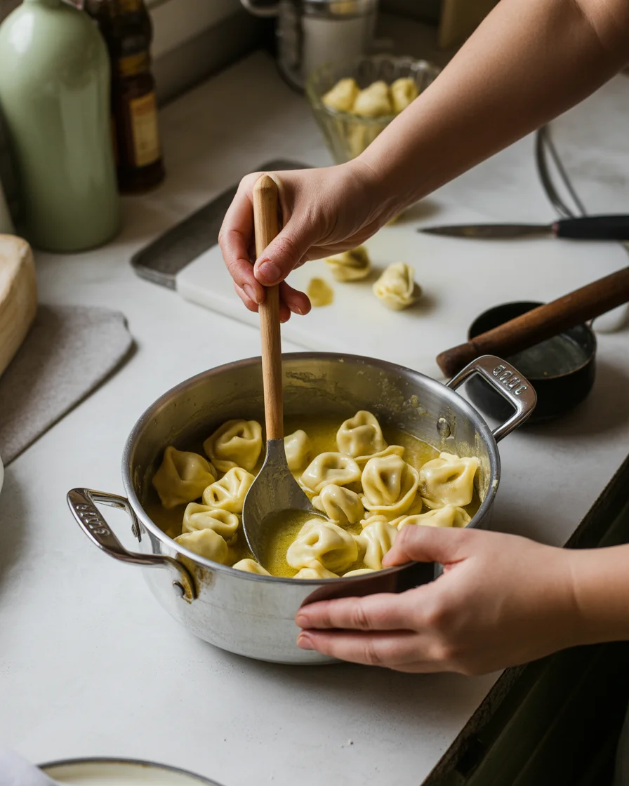 One-Pot Spicy Garlic Butter Chicken Tortellini: Easy and Delicious!