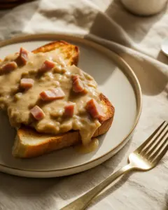 Easy Creamed Chipped Beef on Toast