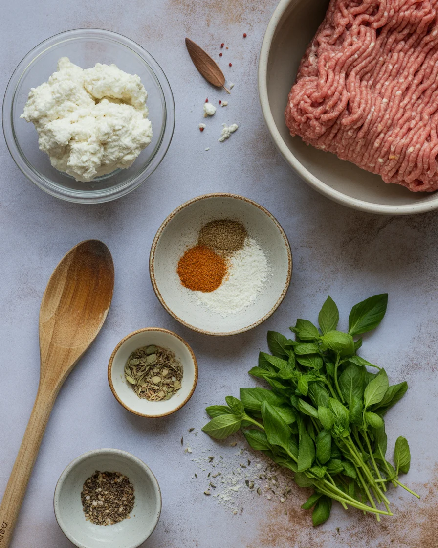Easy Ricotta Meatballs