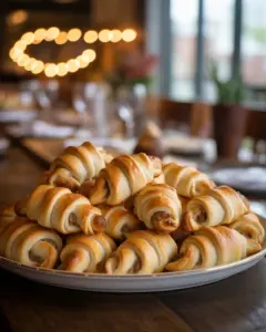 Easy Sausage Cream Cheese Crescent Bake