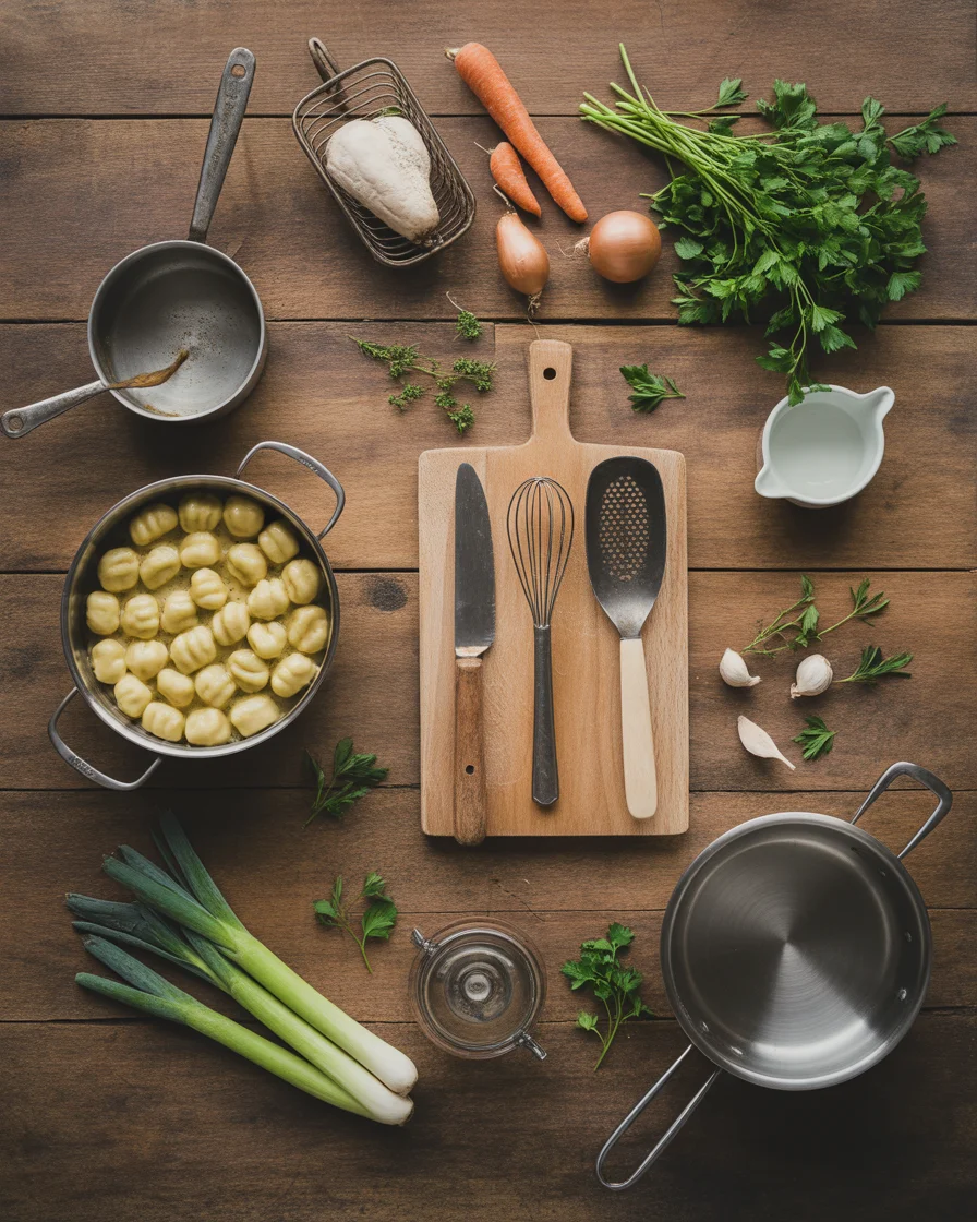 One Pot Gnocchi Chicken Pot Pie