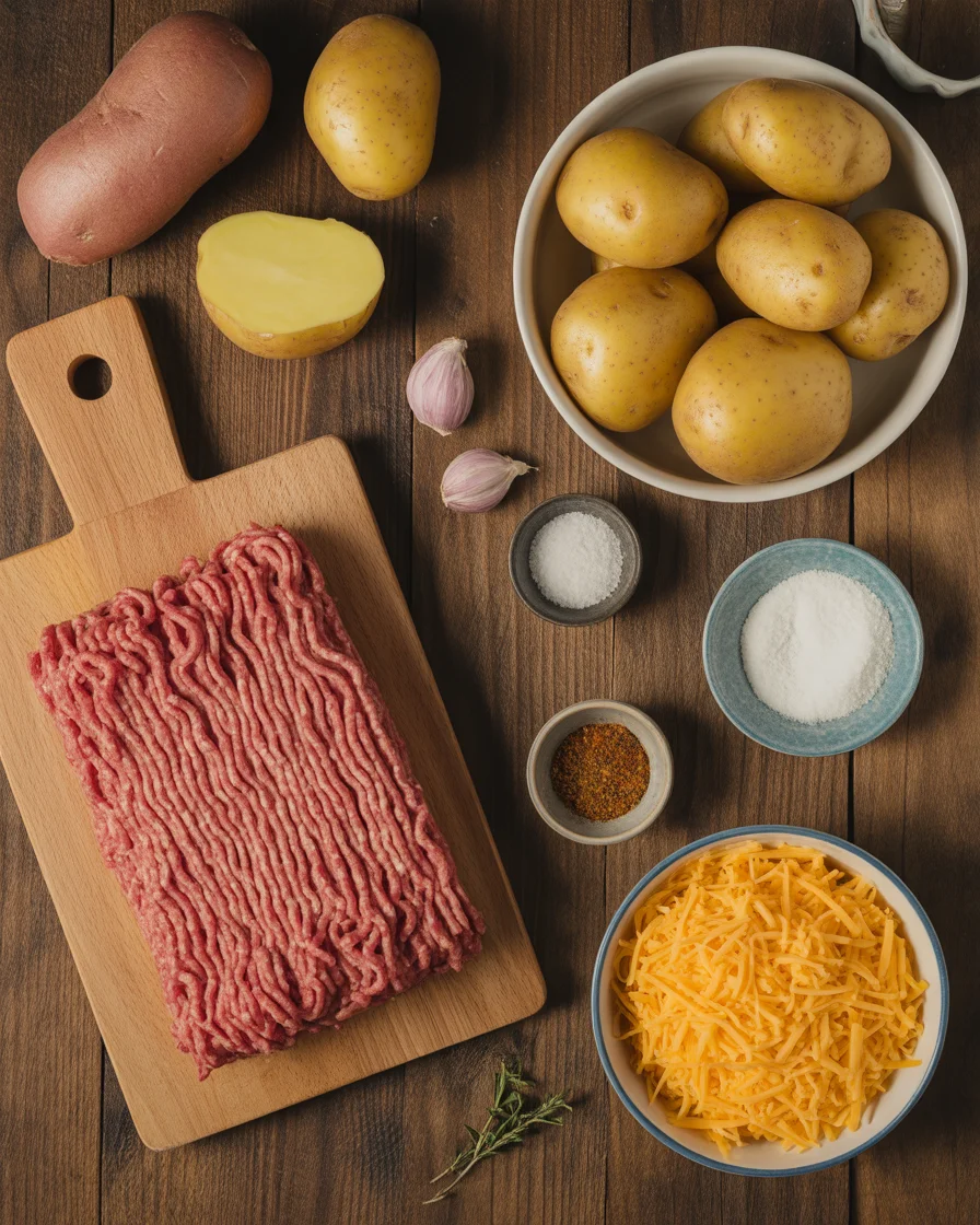 Comforting Ground Beef and Potatoes Casserole for Easy Dinners