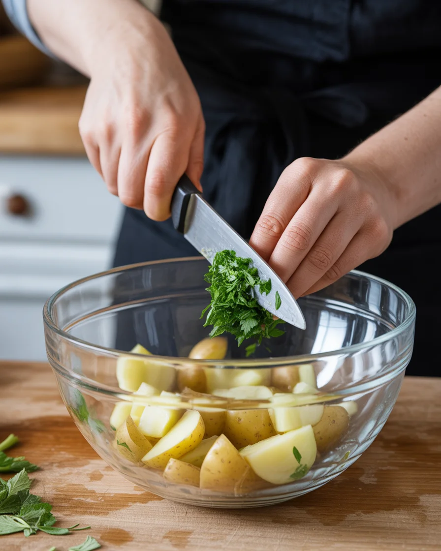 Zesty Lemon Potato Salad – A Fresh Twist on a Classic
