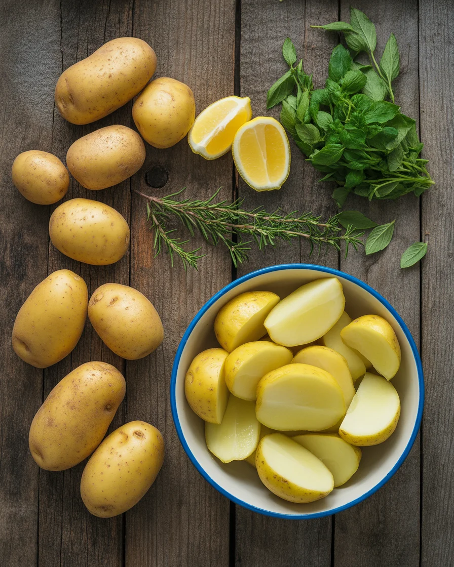 Zesty Lemon Potato Salad – A Fresh Twist on a Classic