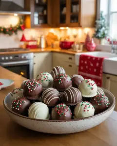 Deliciously Easy Christmas Oreo Balls
