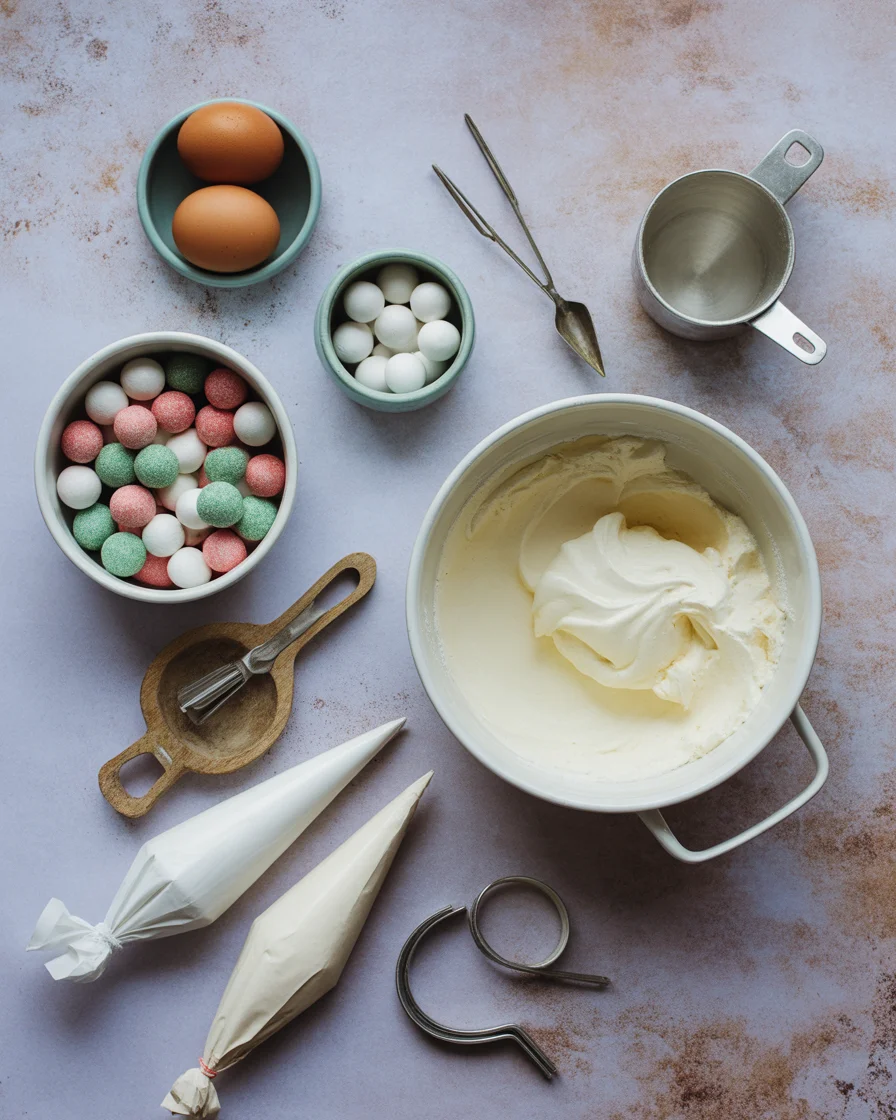 Deliciously Sweet Christmas Tree Meringues Recipe!