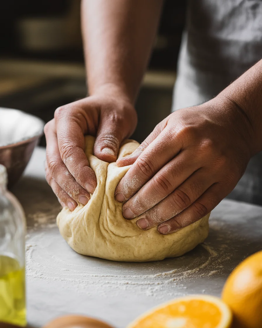 Overnight Orange Roll Casserole