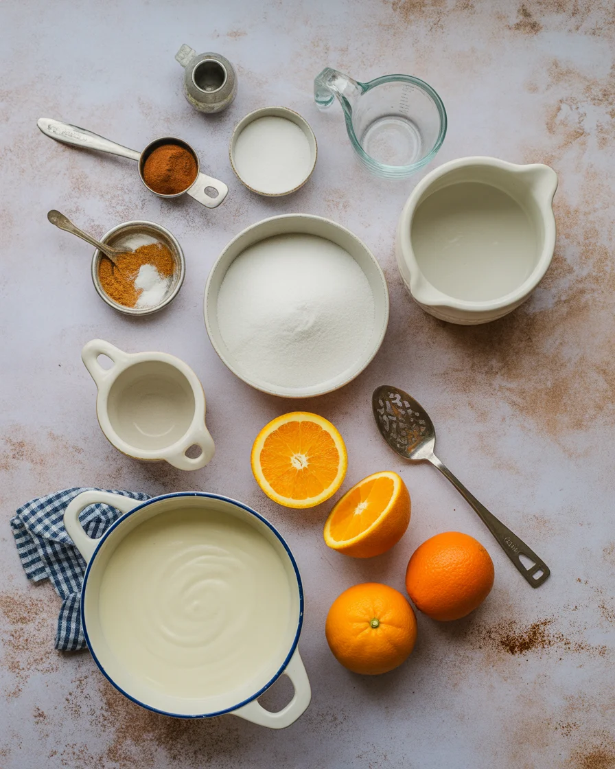 Overnight Orange Roll Casserole