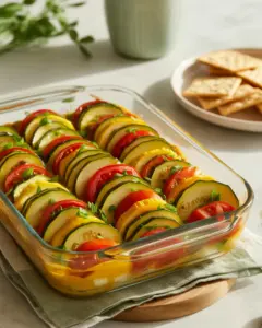 Deliciously Easy Marinated Cheese Plate