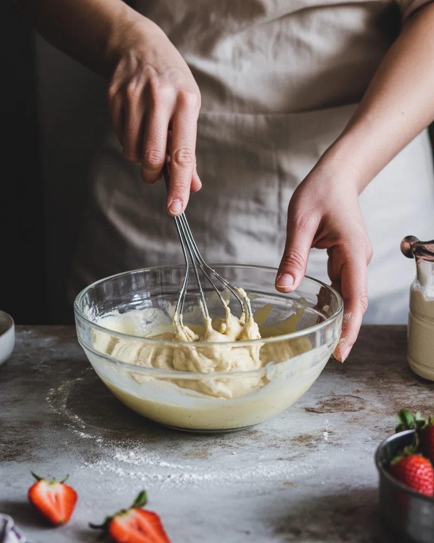 Strawberry Angel Cake