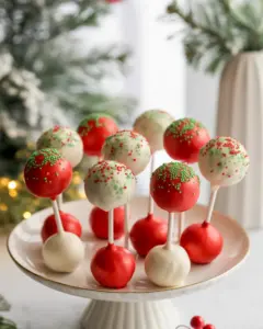 Delicious Christmas Cake Pops: Perfect for Holiday Celebrations!