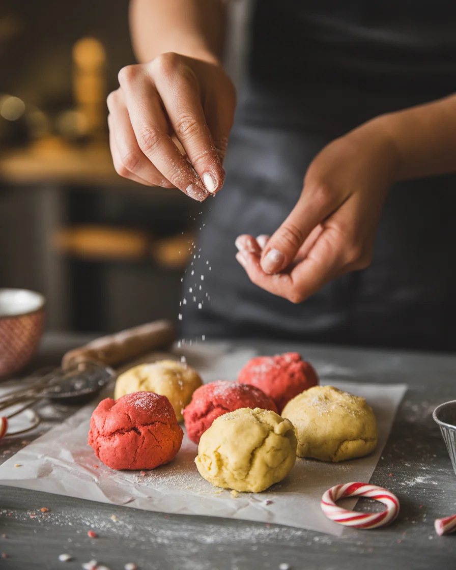 Deliciously Magical Candy Cane Cookies Recipe