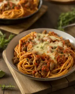 One Pot Cowboy Spaghetti: Quick, Easy, and Delicious!
