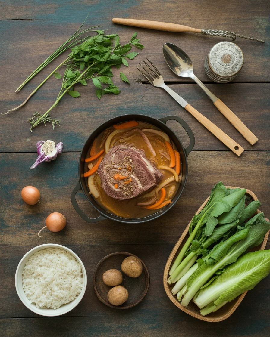 Korean Style Pot Roast Recipe