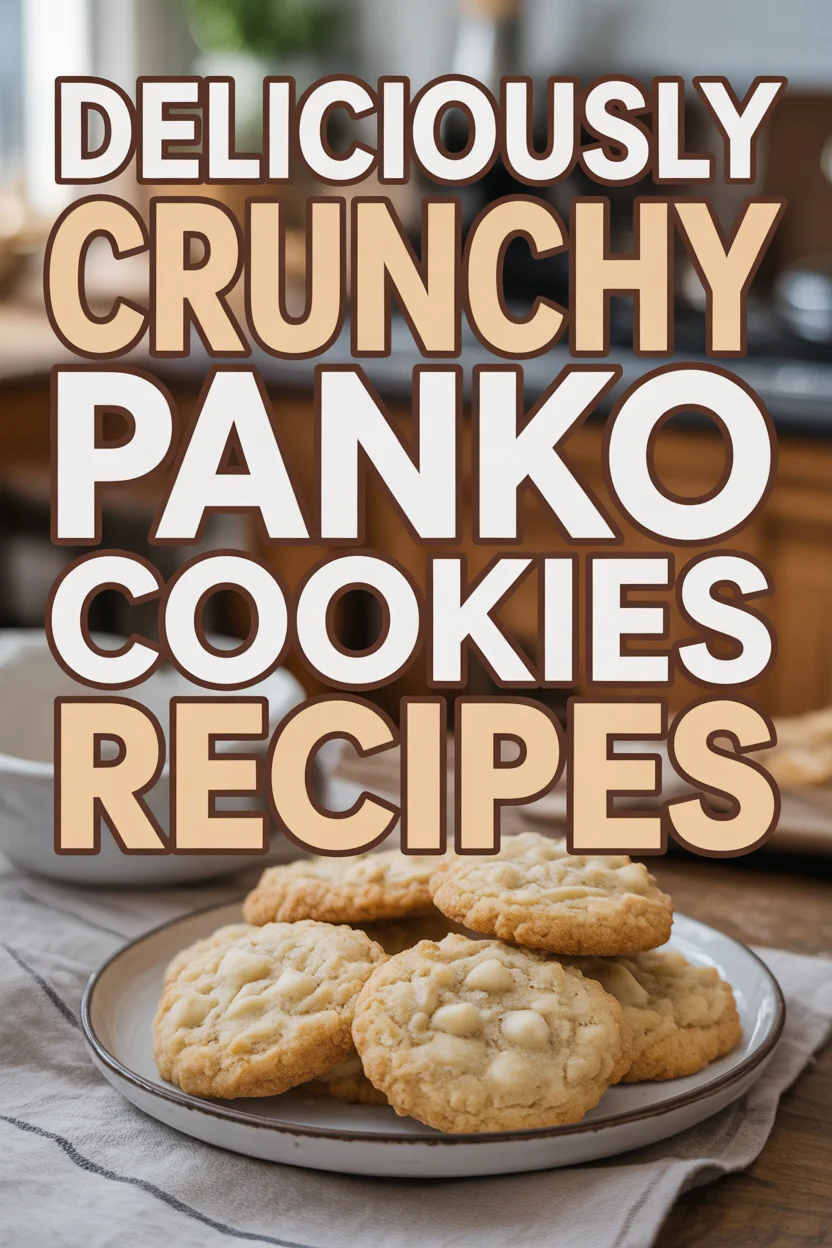 Panko Cookies Recipes