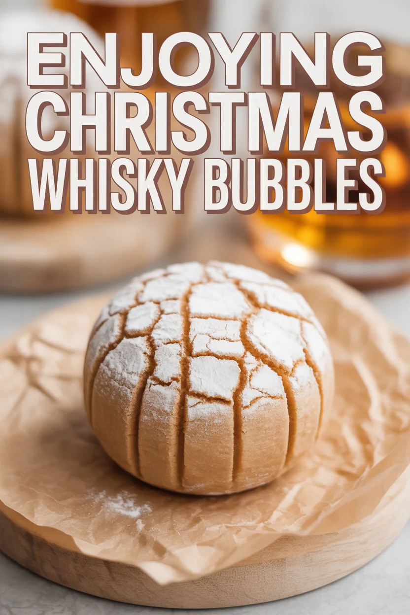 Enjoying Christmas Whisky Bubbles