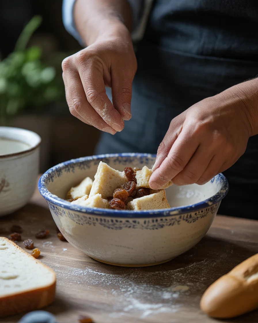 Cinnamon Raisin Bread Pudding