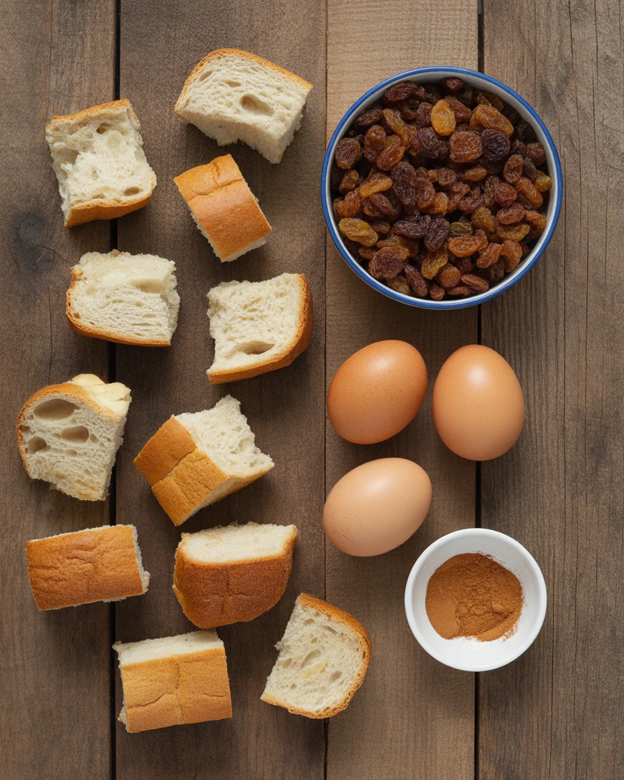 Deliciously Simple Cinnamon Raisin Bread Pudding