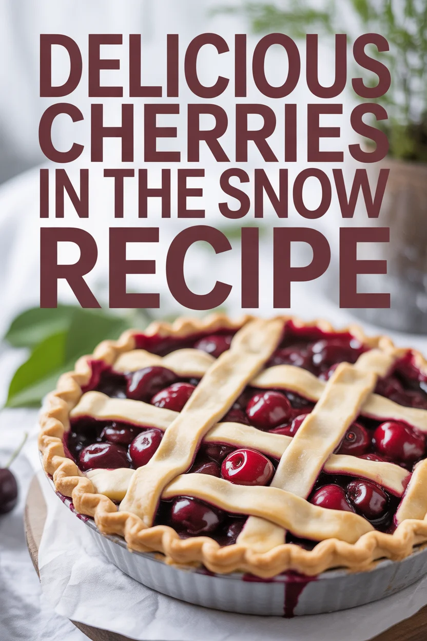 Delicious Cherries in the Snow Recipe