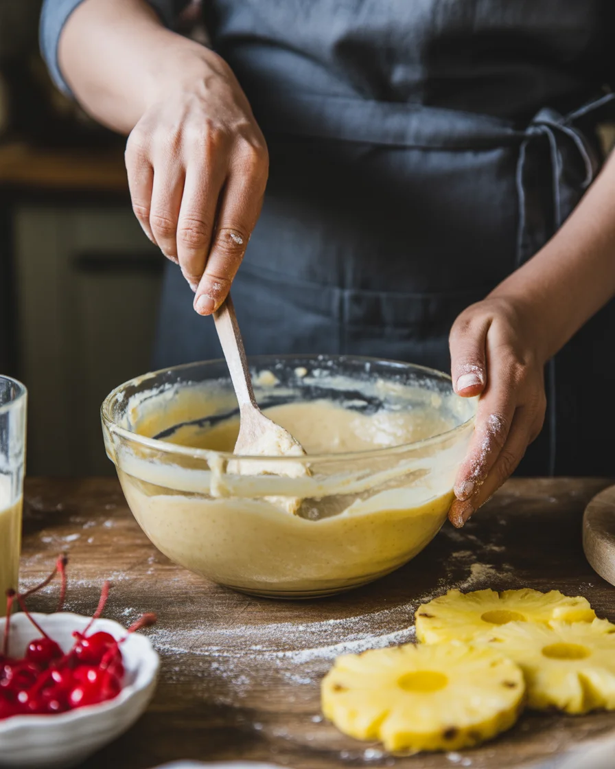 Pineapple Upside Down Mini Cakes
