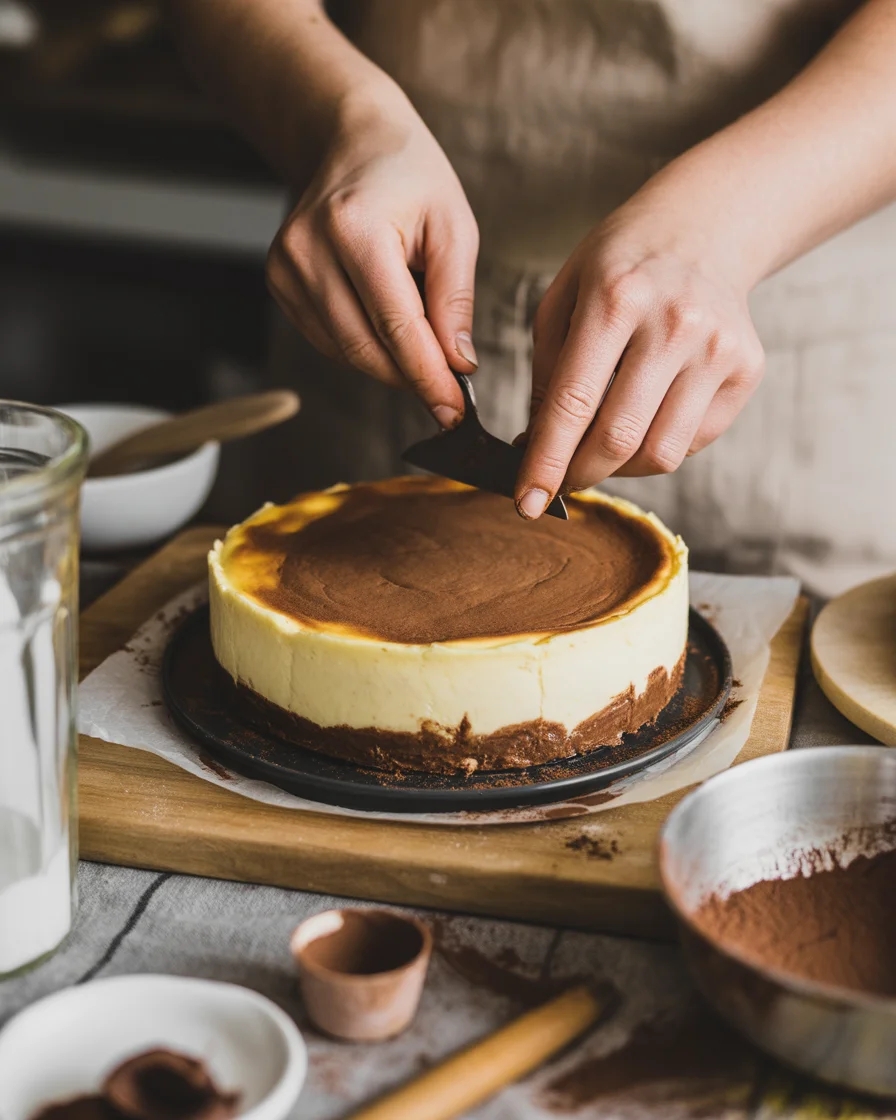 Triple Chocolate Cheesecake
