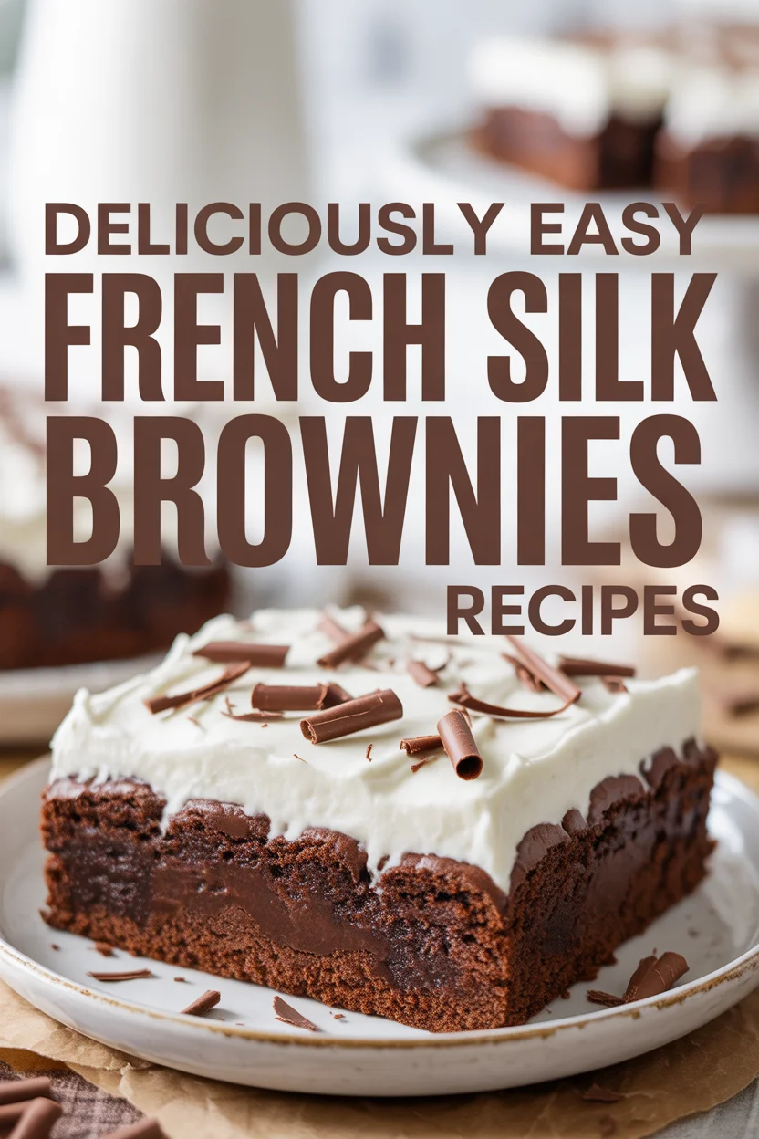 French Silk Brownies