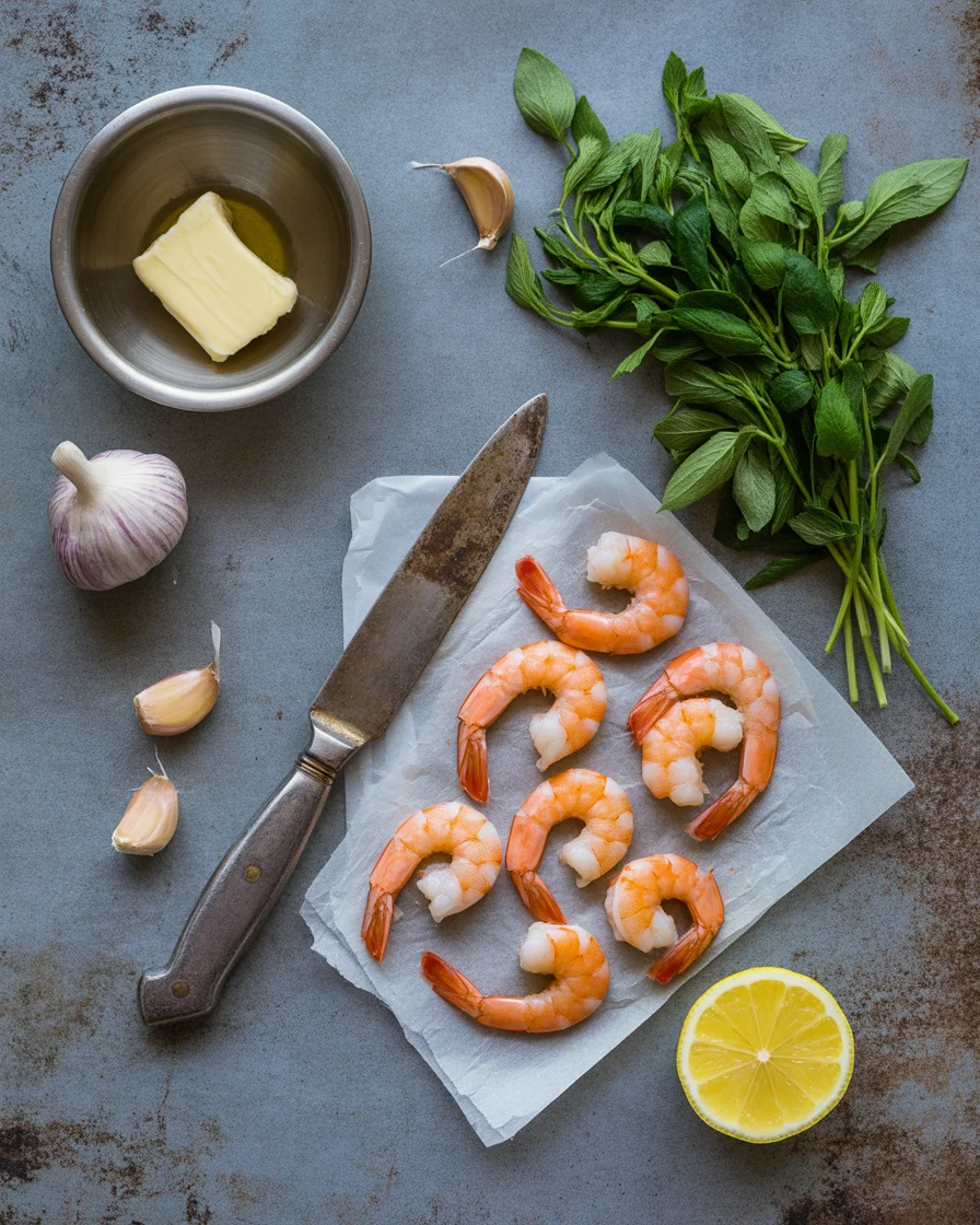 Crispy Garlic Butter Air Fryer Shrimp Recipe
