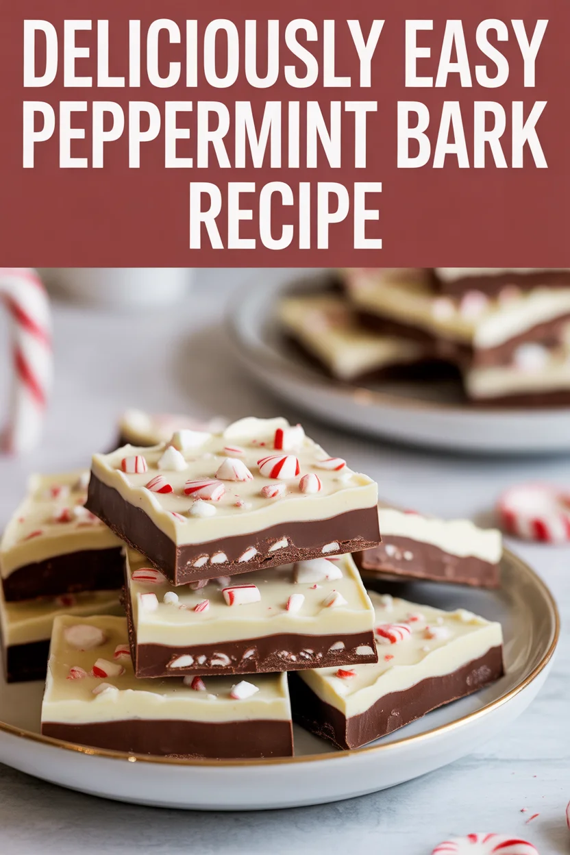 Deliciously Easy Peppermint Bark Recipe